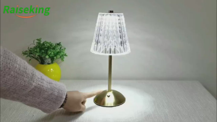 Luxury Crystal Nightstand Lamp